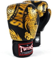 Twins Special FBGVL3 Dragon - black/gold, 14oz - Boxing Gloves