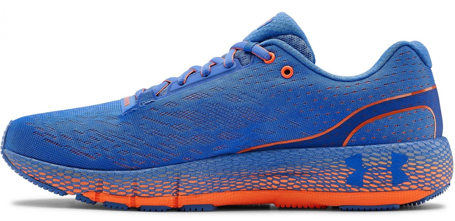 Under armour shoes hot sale blue and orange