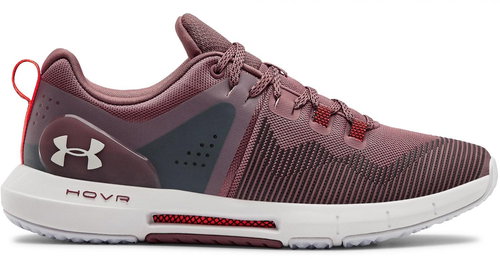 Under Armour HOVR Rise, Burgundy/Orange, EU 40.5/260mm - Running Shoes - Main image