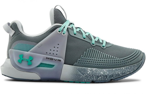 Under Armour HOVR Apex, Grey/Turquoise, EU 36.5/230mm - Running Shoes - Main image
