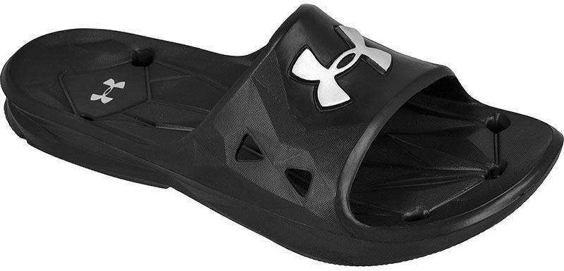 Under Armour M Locker III SL Black Silver EU 41 260mm Slippers