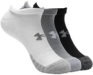 Under Armour Heatgear NS 3 pack white grey black - Ponožky