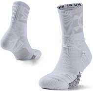 Under Armour Playmaker Crew, White, size 43-45 - Socks