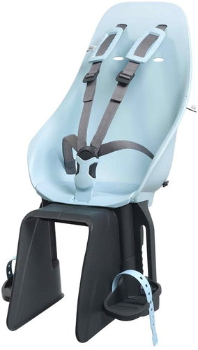 Urban Iki Rear bike seat with rack adapter Aotake Mint Blue/Aotake Mint Blue - Children's Bike Seat - Main image