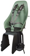 Urban Iki Rear bike seat with rack adapter Icho Green/Bincho Black - Children's Bike Seat