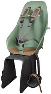 Urban Iki Rear bike seat with rack adapter Icho Green/Kurumi Brown - Children's Bike Seat