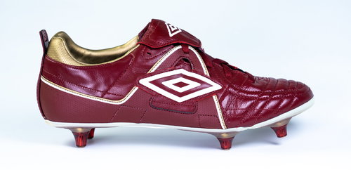 Umbro SPECIALI -A-SG Oxblood/White/Gold, size 46.5 EU / 305mm - Football Boots - Main image