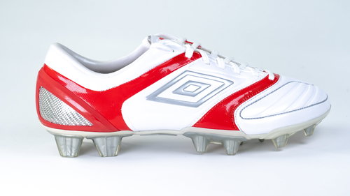 Umbro STEALTH PRO HG White/Silver/Red, size 41 EU / 260mm - Football Boots - Main image
