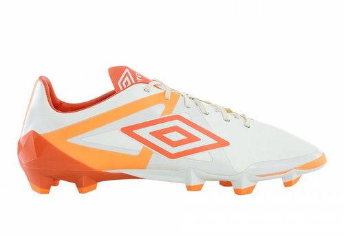 Umbro Velocita PRO HG White/Orange, size 46 EU / 300mm - Football Boots - Main image