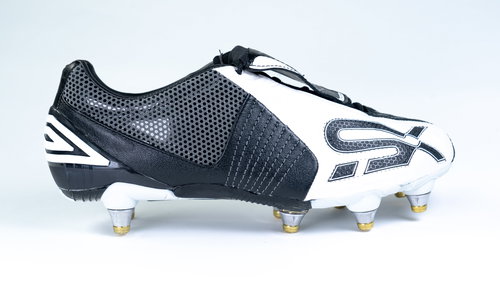 Umbro SX-VALOR AL SG-Blk/Whi/Saffr., CHI, size 42 EU / 265mm - Football Boots - Main image