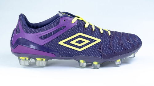 Umbro UX-1 CONCEPT HG Blackberry/Safety Yellow/Grape size 45 EU/290mm - Football Boots - Main image