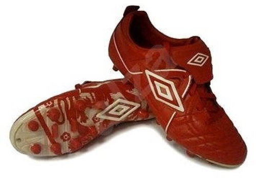 Umbro SPECIALI PRO ENGLAND SG Red/White, vel. 40 EU / 250 mm - Kopačky - Main image