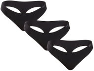 Under Armour 3PACK women's thong black (1383893 001) L - Thong