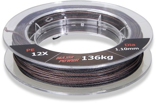 Uni Cat Camou X-12 Leader 25 m 12X 0,8 mm 89 kg - Cord - Main image