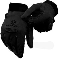 Unihoc Blackout Floorball goalkeeper gloves S/M, black - Goalkeeper Gloves