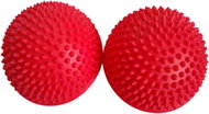 Unison Lentil Hedgehog Balance Pad 16 cm, red, foot massage 2 pcs - Balance Pad