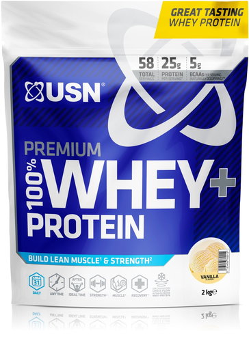 USN 100% Premium Whey Bag, 2000g, vanilla - Protein - Main image