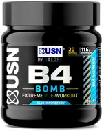 USN B4-Bomb EXTREME, 300g, blue raspberry - Pre-Workout Supplement