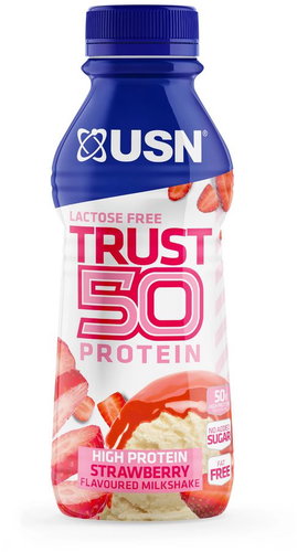 USN Trust 50 Protein, 500ml, Strawberry - Protein drink - Main image