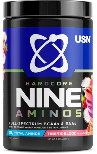 USN HardCore Nine Aminos 390 g, tiger blood - Amino Acids - Main image