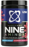 USN HardCore Nine Aminos 390 g, raspberry rocket - Amino Acids