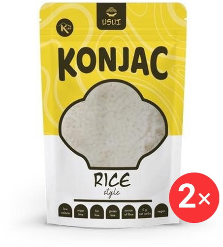 USUI Konjac rice in brine 2 x 270g - Pasta - Main image