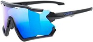 Uvex sport sunglasses 228 black mat/mir. blue - Cycling Glasses