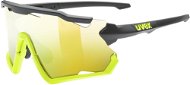 Uvex sport sunglasses 228 black yell. m/mir. yel - Cycling Glasses