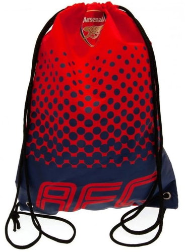 Arsenal FC: Pattern Fade - gym bag - Sports Sack - Main image