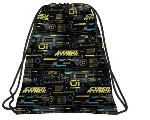 DERFORM BackUP Cyber Attack Drawstring Bag - Drawstring Bag - Main image