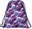 Drawstring Bag Violet Bloom
