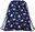 Violet Kittens Drawstring Bag