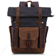Valmio Gwood dark grey-brown - City Backpack