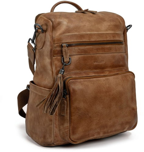 Valmio backpack-bag light brown - City Backpack - Main image