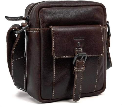 Valmio Taos dark brown 16×19cm - Shoulder Bag - Main image