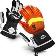 Neberon HG-HG040E Five Finger Heated Gloves Size M Black+White - Fűthető kesztyű