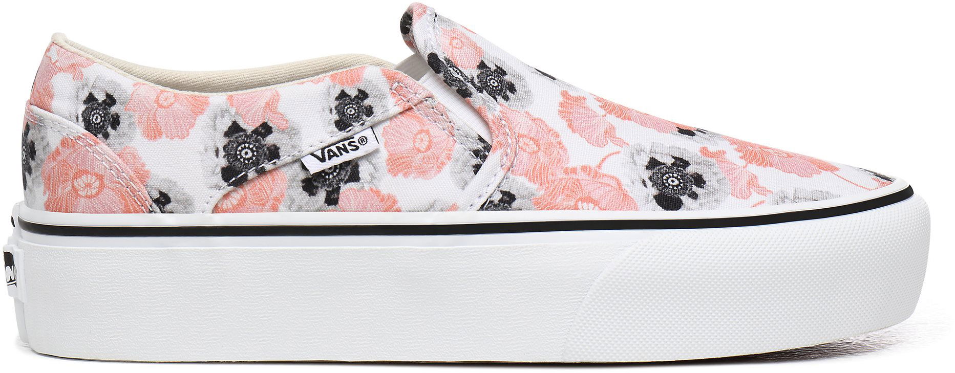 Vans WM Asher Platform CALIFORNIA POPPY MLT WHT size 38 EU