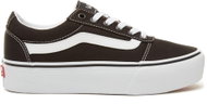 Vans WM Ward Platform (Canvas) Black / White size 38 EU / 240mm - Casual Shoes