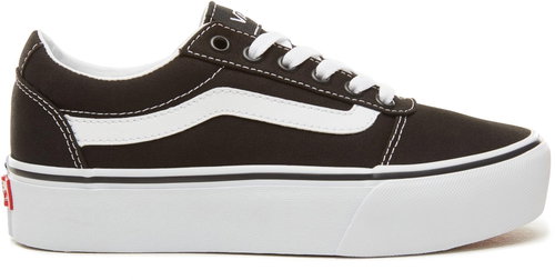 Vans WM Ward Platform (Canvas) Black / White size 39 EU / 250mm - Casual Shoes - Main image