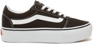 Vans WM Ward Platform (Canvas) Black / White size 41 EU / 265mm - Casual Shoes
