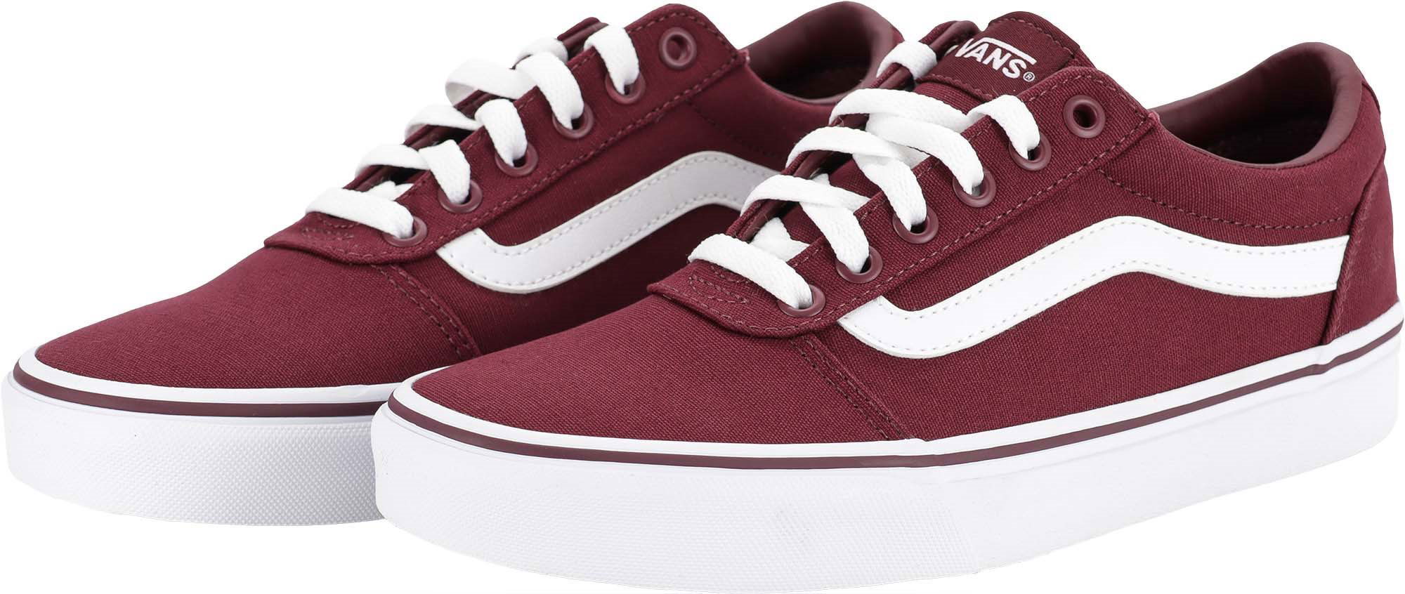 Vans ward shop canvas burgundy