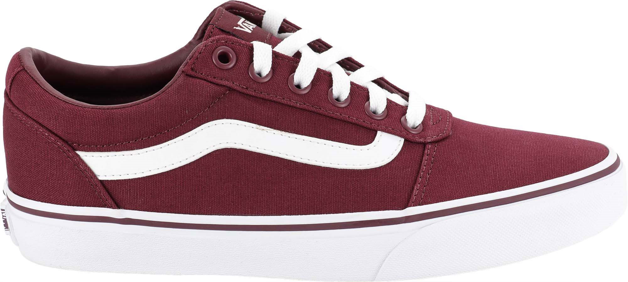 Vans ward 2024 canvas burgundy