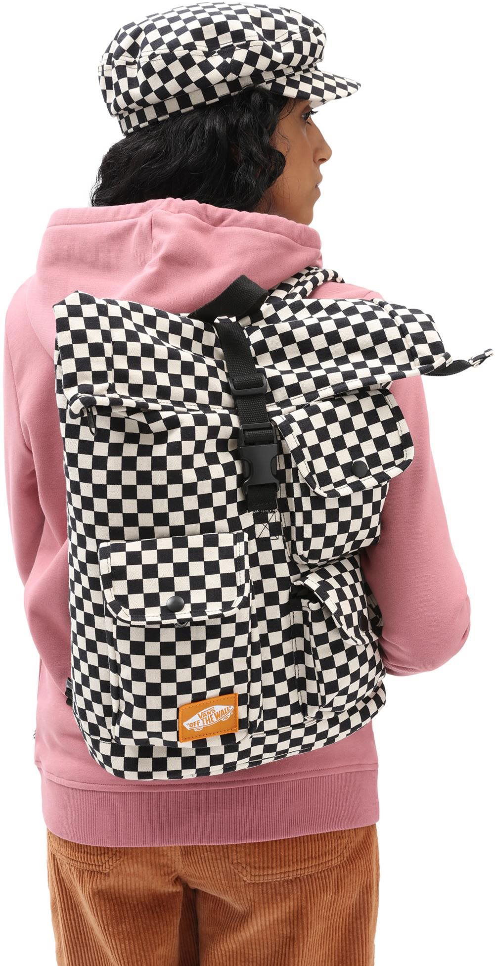 Vans pink clearance checkered lunch bag