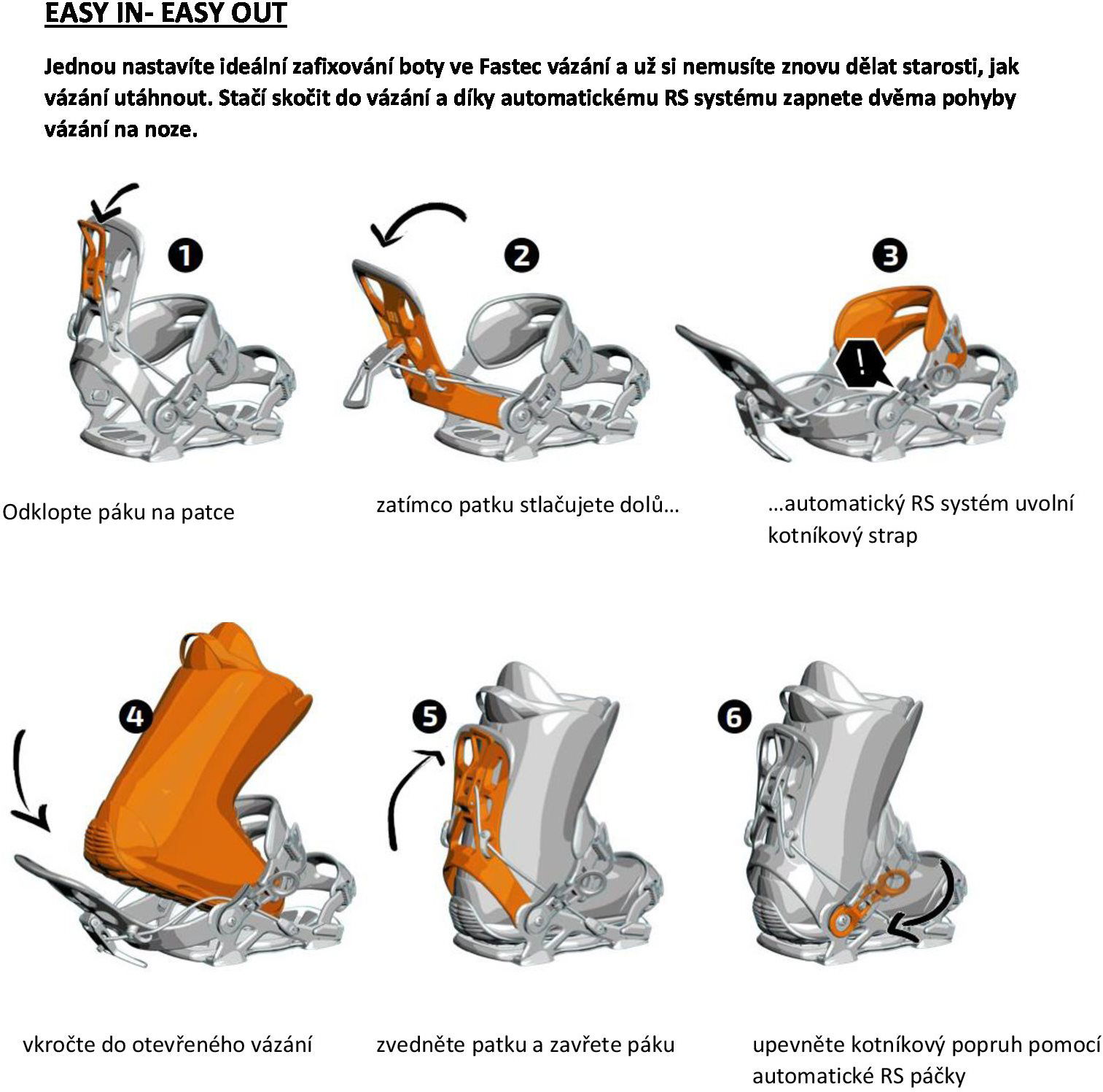 SP FT270 White Size S - Snowboard Bindings | Alza.cz