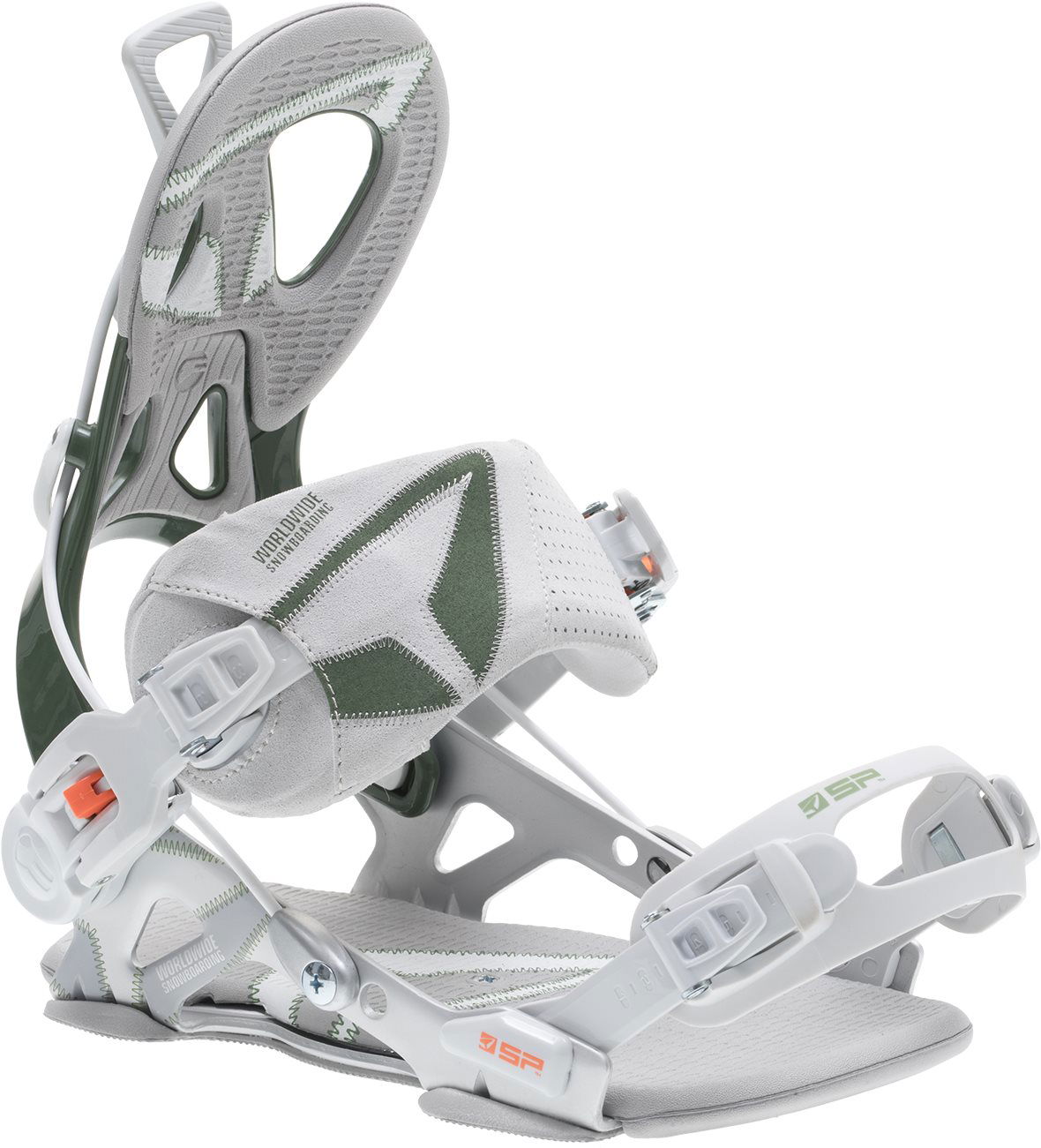 SP Core gray / olive size M - Snowboard Bindings | Alza.cz