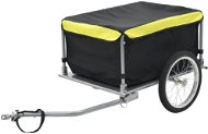 vidaXL Přívěsný vozík za kolo černo-žlutý 65 kg - Nákladní vozík za kolo