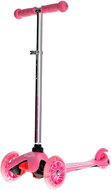 Micro-Trading Children's scooter - pink, with LED wheels, age 2+ - Children's Scooter