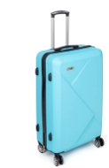 Pretty Up Kufr plastový na kolečkách, velký - 28", světle modrý - Cestovní kufr
