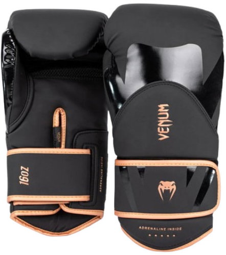 Venum Boxing Gloves CHALLENGER 4.0 - Black/Bronze - 12 Oz - Boxing Gloves - Main image