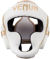 Venum ELITE, white/gold - Sparring Helmet